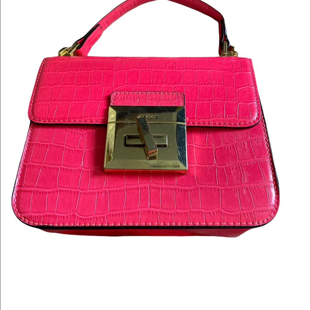Pre used aldo Hot pink mini bag